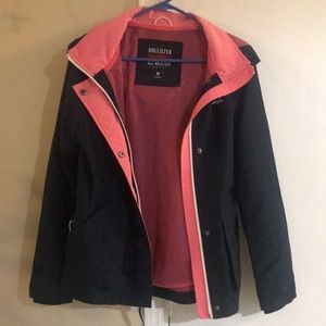Hollister all weather rain jacket